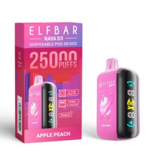 Elf Bar Raya D3 Apple peach – 25000