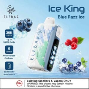 Elf Bar Ice King – Blue Razz Ice – 30K