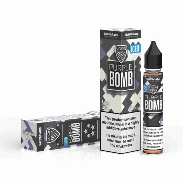 VGOD Nicotine Salt – Iced Purple Bomb
