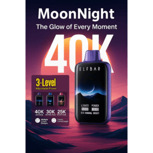 Elf Bar Moon Night – Blueberry Raspberry Watermelon