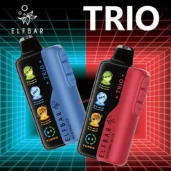 ELF BAR Trio 40000 Puffs Disposable Vapes – 5% nic – Type C Rechargeable – 5 Pcs Combo Offer
