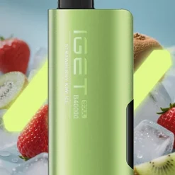 IGET SOUL B40000 DISPOSABLE VAPES – STRAWBERRY KIWI ICE – 5% TYPE C RECHARGEABLE